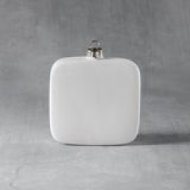 Ceramic Bisque Perfect Print Ornament
